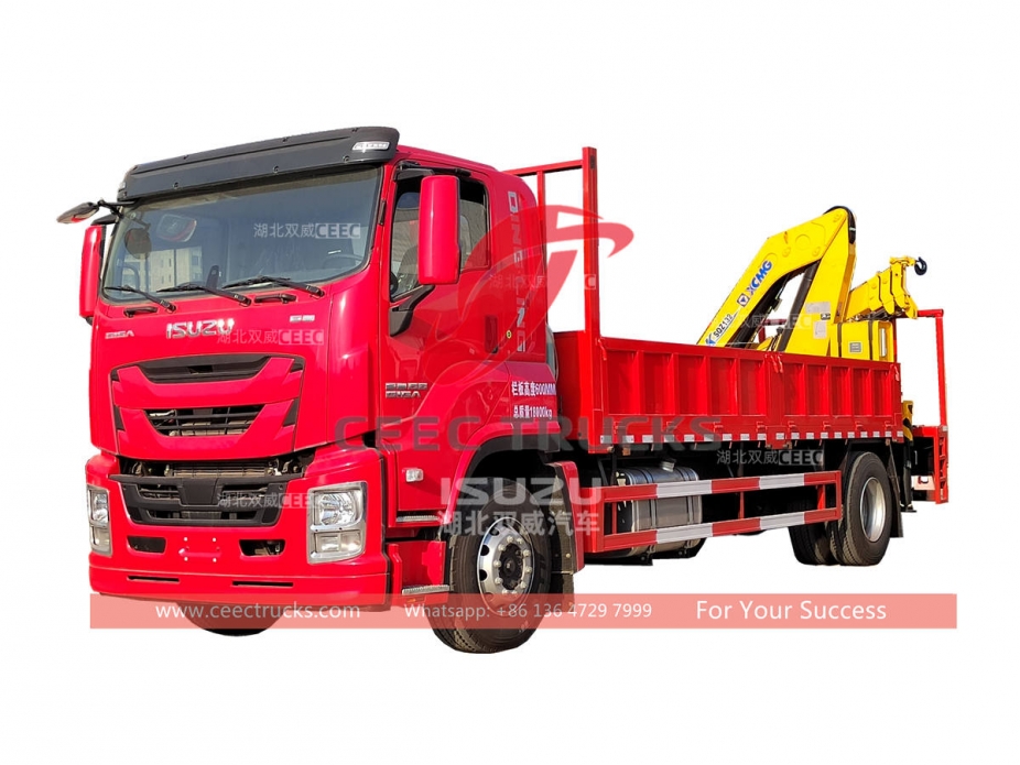 ISUZU GIGA 4×2 truck mounted crane