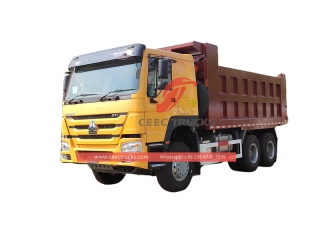 40 طن 6 × 4 HOWO قلابة شاحنة قلابة شاحنة للبيع