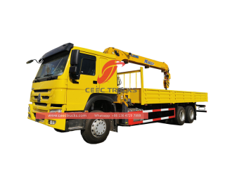رافعة قابلة للتثبيت على الشاحنة Sinotruk 6 × 4400HP XCMG-CEEC TRUCKS