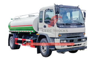شاحنة صهريج مياه ISUZU FTR 12،000L إلى فيتنام-CEEC TRUCKS