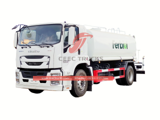 شاحنة ISUZU GIGA عالية الكفاءة لمكافحة الغبار بسعة كبيرة 16CBM-CEEC TRUCKS
