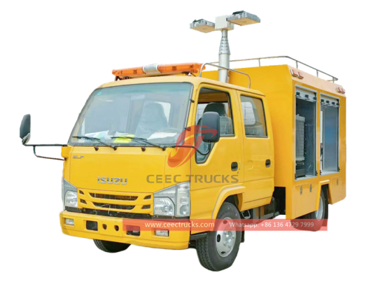 ISUZU NKR Fire emergency lighting truck made in China