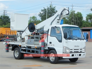 شاحنة منصة جوية ISUZU NKR 16m مصنوعة في الصين