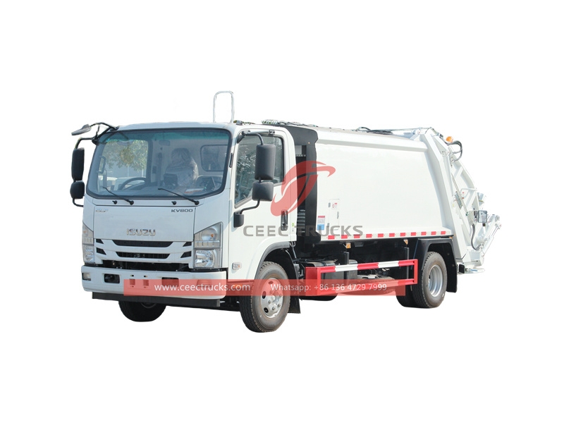 ISUZU ELF KV800 8CBM Waste Compactor truck made in China