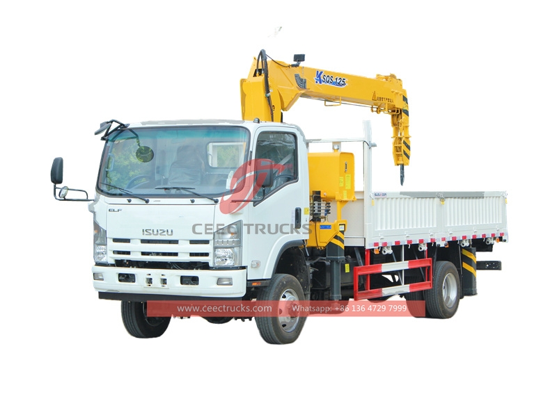 ISUZU 700P 4×4 off-road Crane Truck made in China best factory