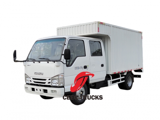 Isuzu 100P double row van truck