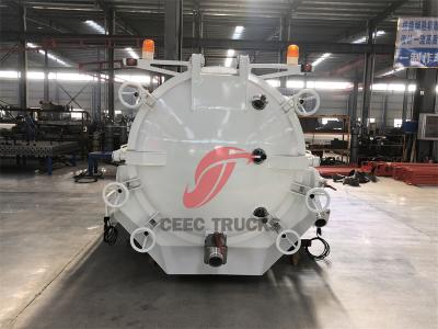 5,000 liters vacuum pump tanker body