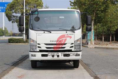 Trash compactor made by Isuzu trucks