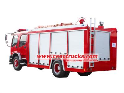 Rescue Fire Truck made by Isuzu FTR chassis