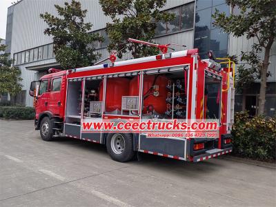 Rescue Fire Truck made by Isuzu FTR chassis