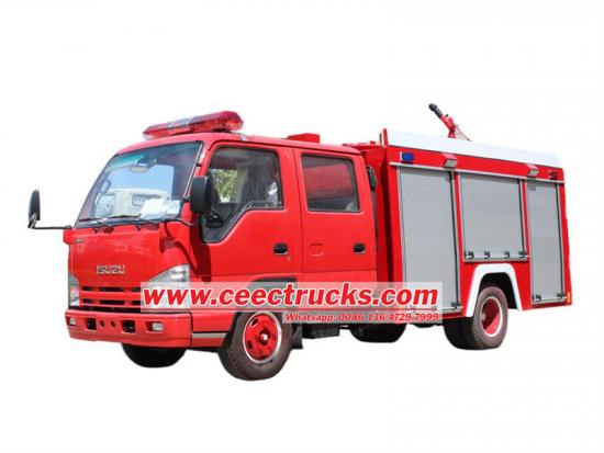 Isuzu 120HP nitrogen gas fire truck