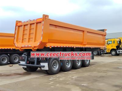 4-axle tipper trailer for sale