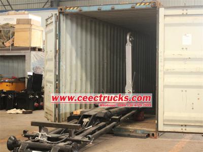 hook loader superstructure for ISUZU chassis