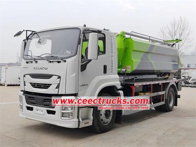 ISUZU 12000L combination sewer truck for sale