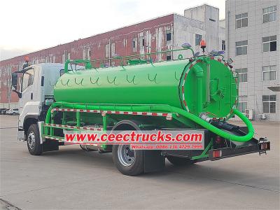 ISUZU FVR septic tank pump truck for sale