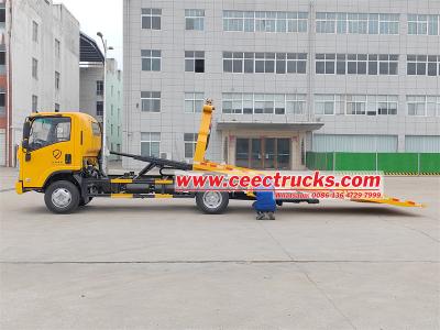 Isuzu ELF 5 Ton recovery crane flatbed road rescue truck