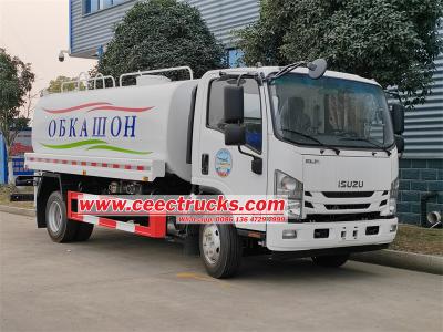 Russia Isuzu water hauling tanker truck