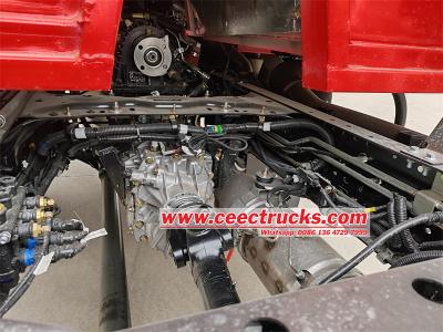 Isuzu 4X4 crew cabin fire fighting truck chassis