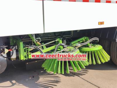 Isuzu 12 cbm mechanical vacuum sweeper truck