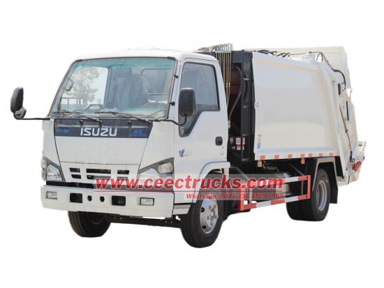 ISUZU NKR 6CBM refuse compactor garbage truck