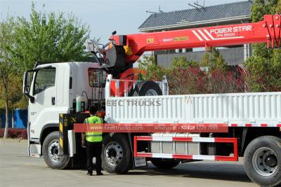 Isuzu GIGA 460HP loader crane truck