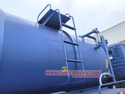 Howo 15 cbm septic tank pump truck