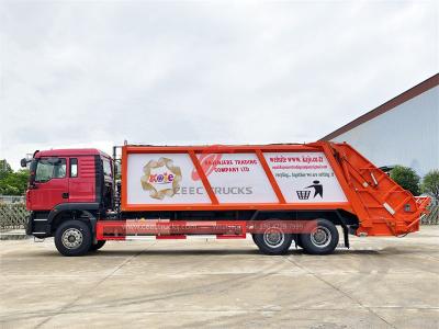Howo 20CBM garbage rear loader