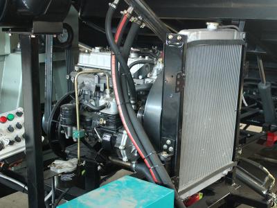 street sweeper truck superstructure