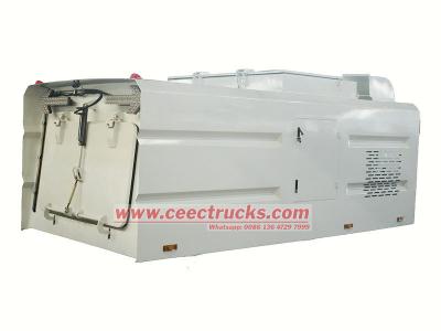 street sweeper truck superstructure