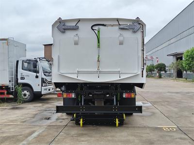 ISUZU 240HP garbage road sweeper truck