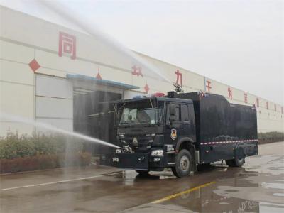 Howo 340HP heavy fire Water Cannon Riot Truck