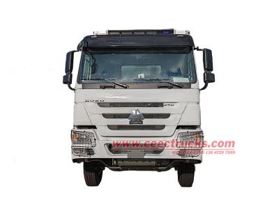 Howo 4x2 freezer truck with carrier unit