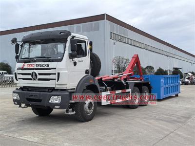 Beiben 420HP 20tons hook loader truck