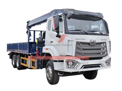 Howo NX cabin truck 14T crane with direct sale