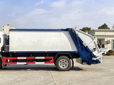 Isuzu rear loader garbage truck