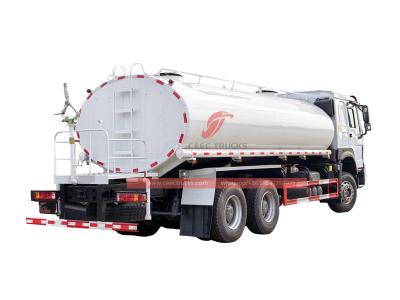 HOWO 16000 liters water tanker truck
