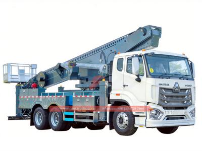 Howo NX cabin 56m manlift truck