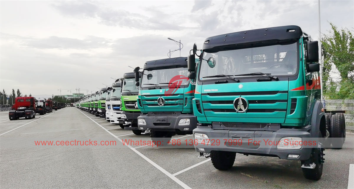 تنزانيا - تم تسليم 8 وحدات شاسيه شاحنة بيبين من شاحنات أوروبا الوسطى والشرقية
