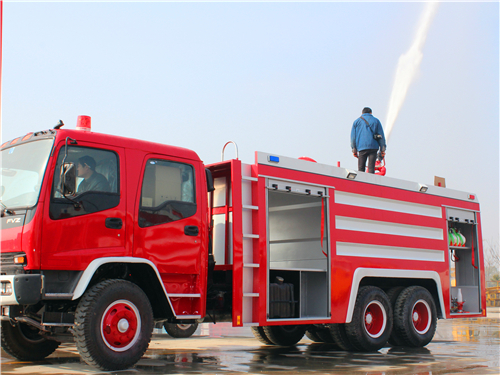 توجيه CEEC - ايسوزو اطفاء الحريق شاحنة تعمل دليل