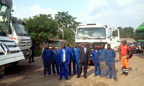 الكونغو العملاء ترتيب بيبين 2529 شاحنة قلابة