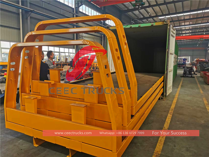 Nigeria - 10 units wrecker and garbage compactor upper body are exported . 